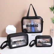 Set de 3 trousses de toilette