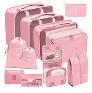 Set de 11 sacs de rangement pour valise