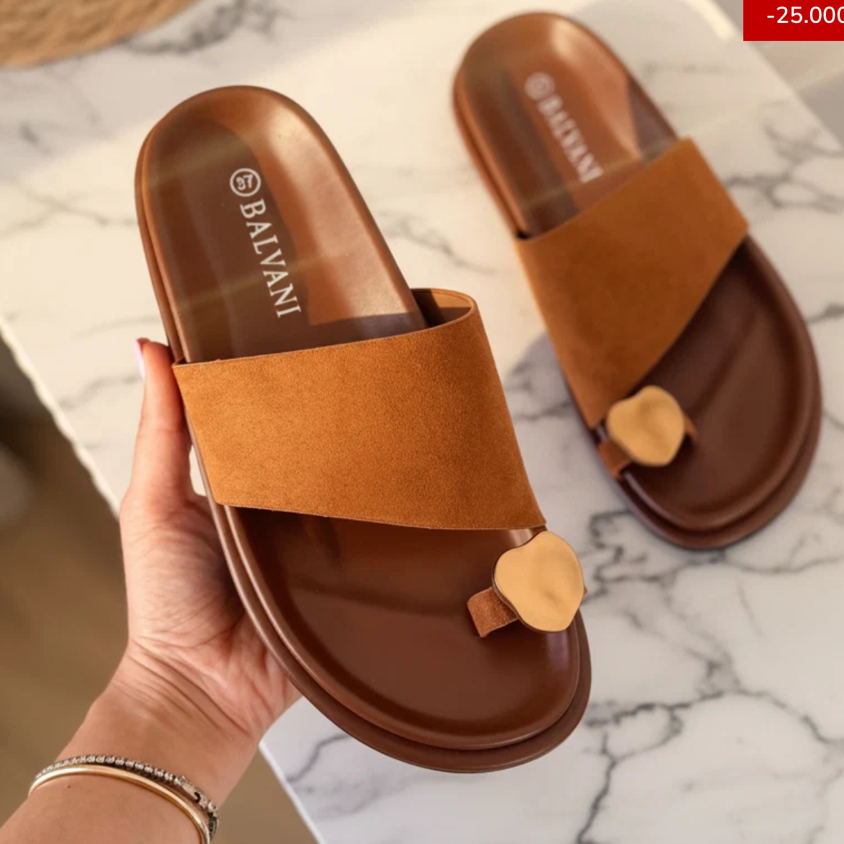 Mules daim Camel