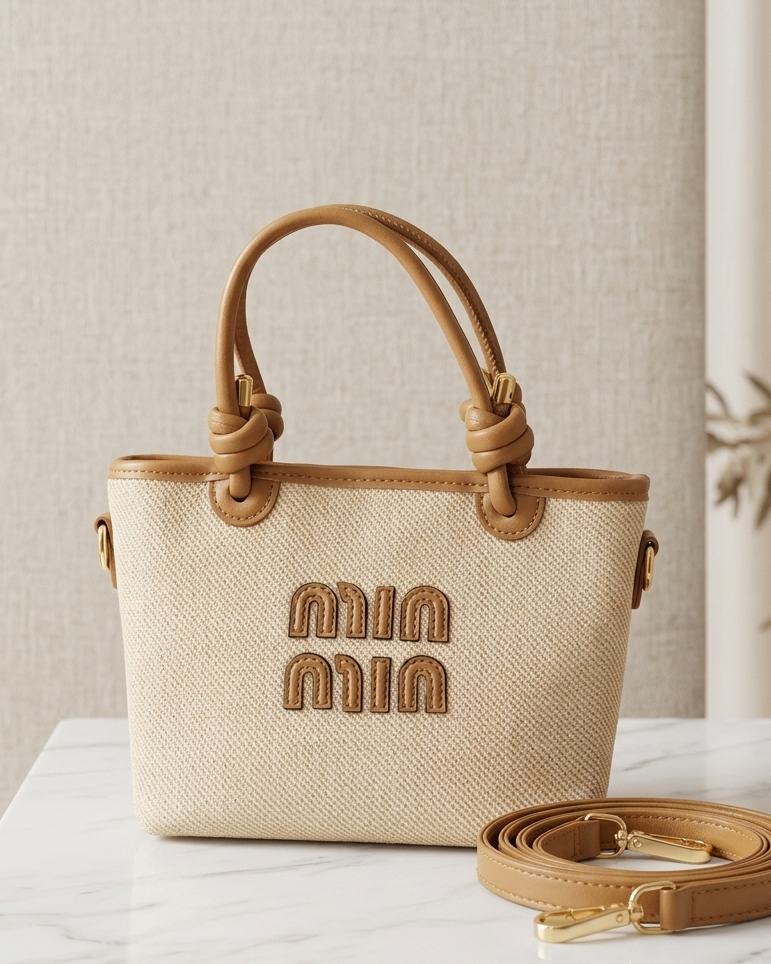 Sac Le Petit Macaron grège - hkstore