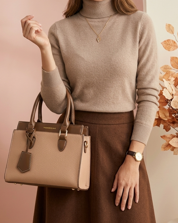 Sac Noblesse Urbaine beige rosé - hkstore