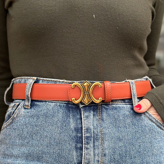 Ceinture Unie à Boucle