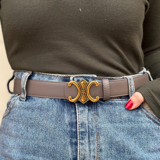 Ceinture Unie à Boucle