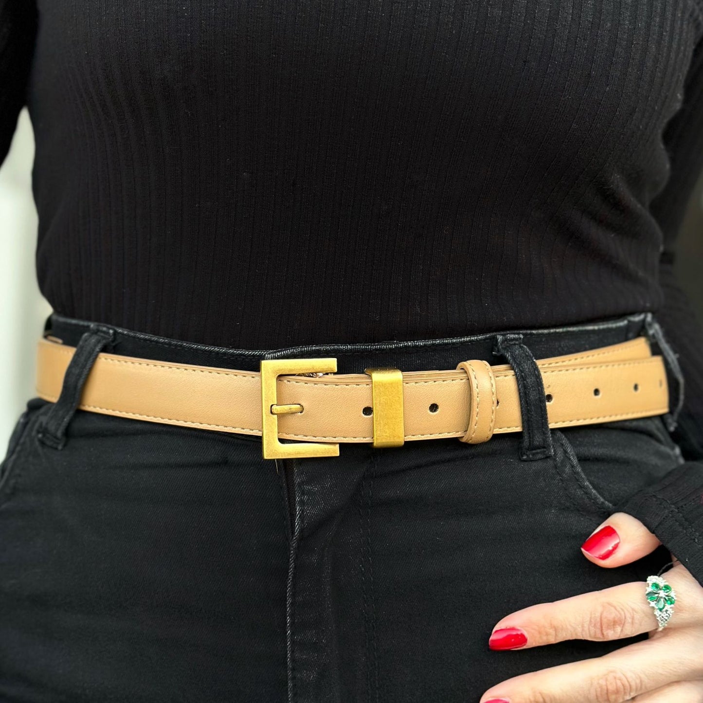 Ceinture Unie à Boucle