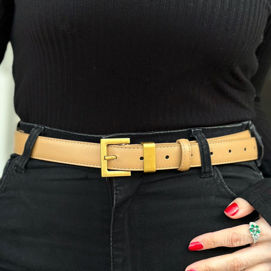 Ceinture Unie à Boucle