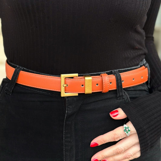 Ceinture Unie à Boucle