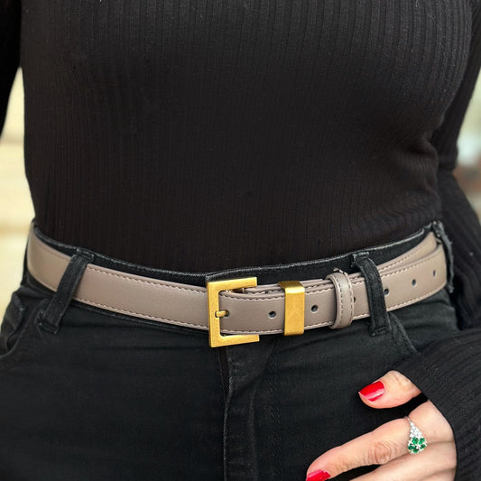 Ceinture Unie à Boucle