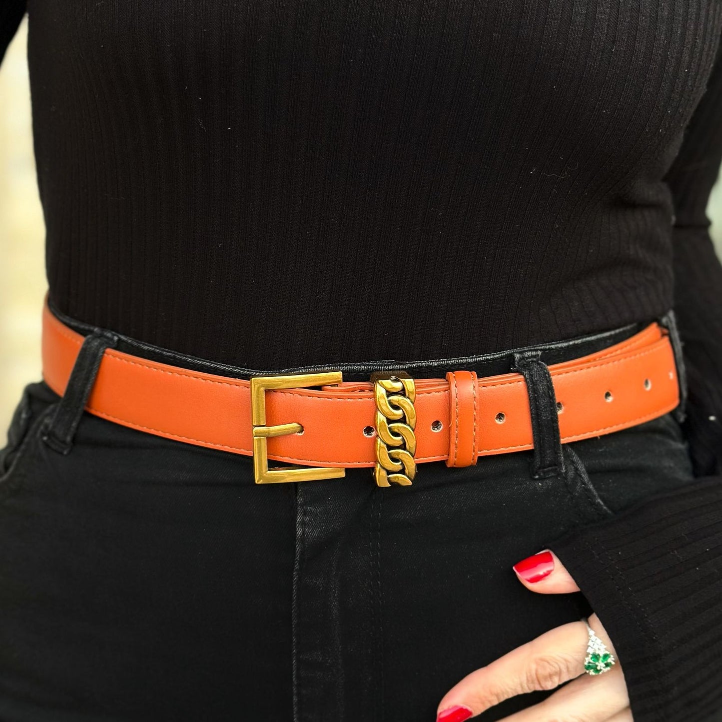 Ceinture Unie à Boucle