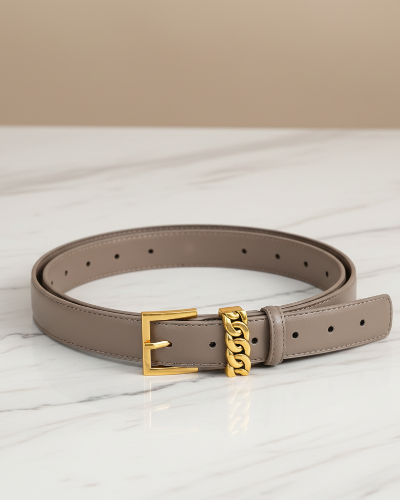 Ceinture Unie à Boucle - hkstore