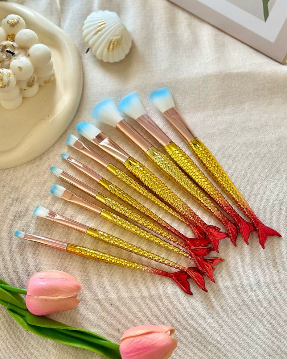 Série De 10 Pinceaux - hkstore