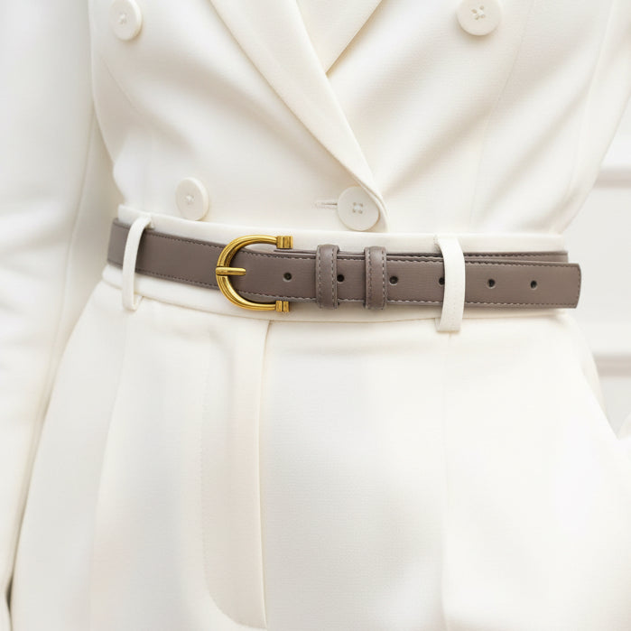 Ceinture Unie à Boucle - hkstore