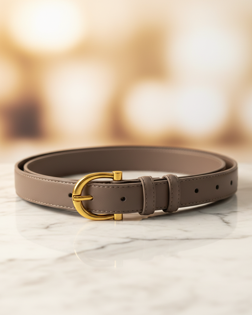 Ceinture Unie à Boucle - hkstore