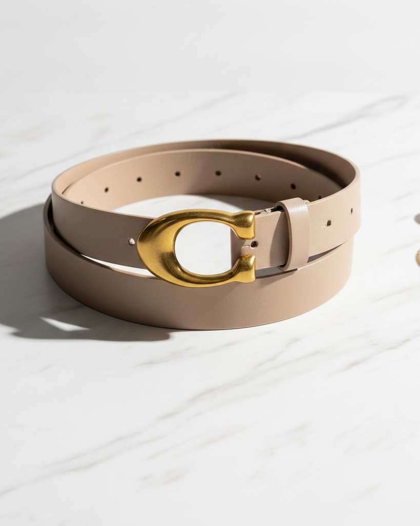 Ceinture Unie à Boucle C - hkstore