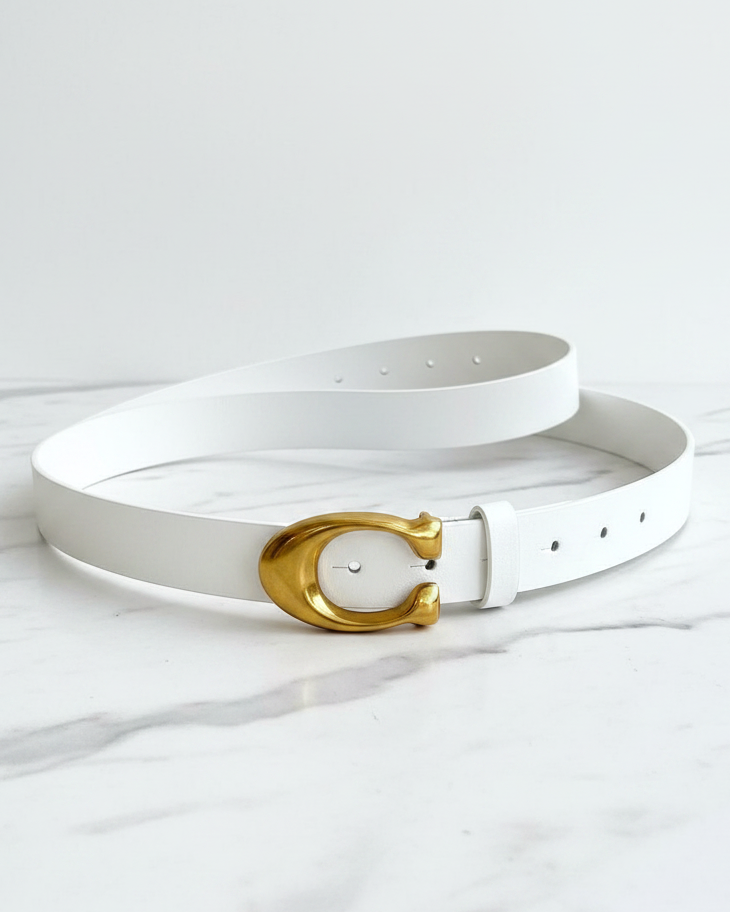 Ceinture Unie à Boucle C - hkstore