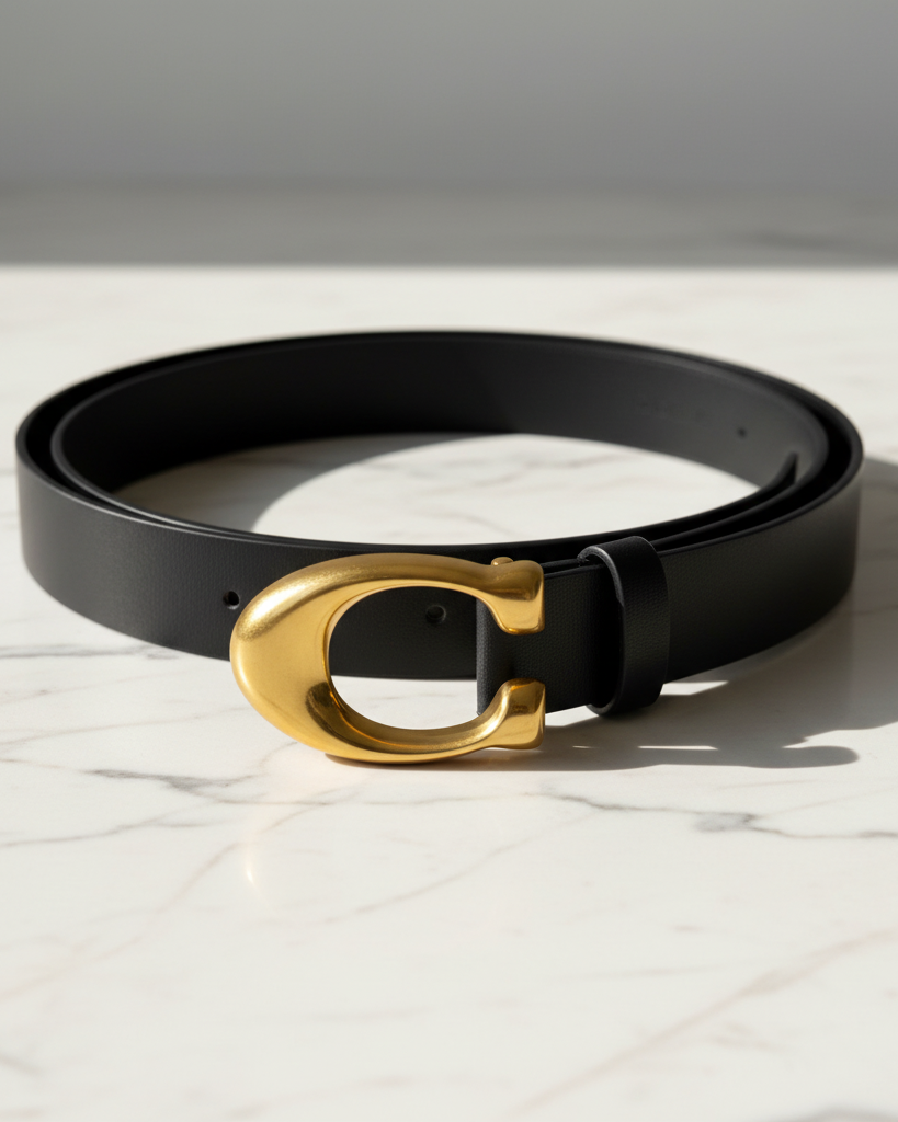 Ceinture Unie à Boucle C - hkstore
