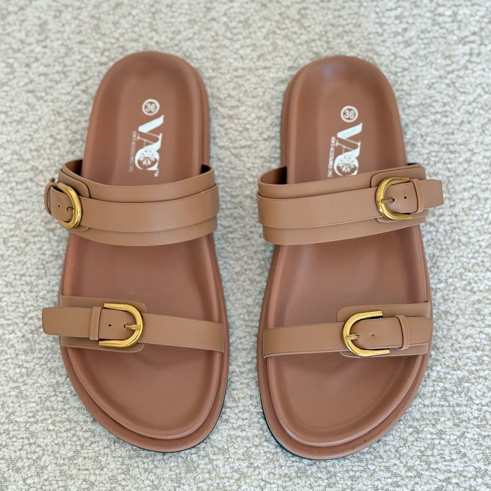 double-strap sandals