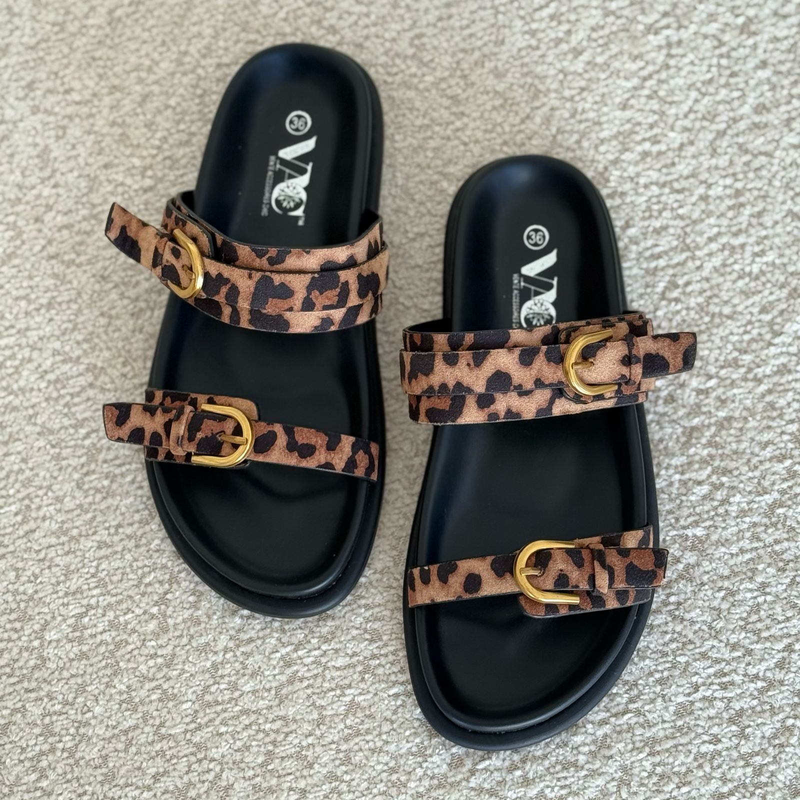 double-strap sandals