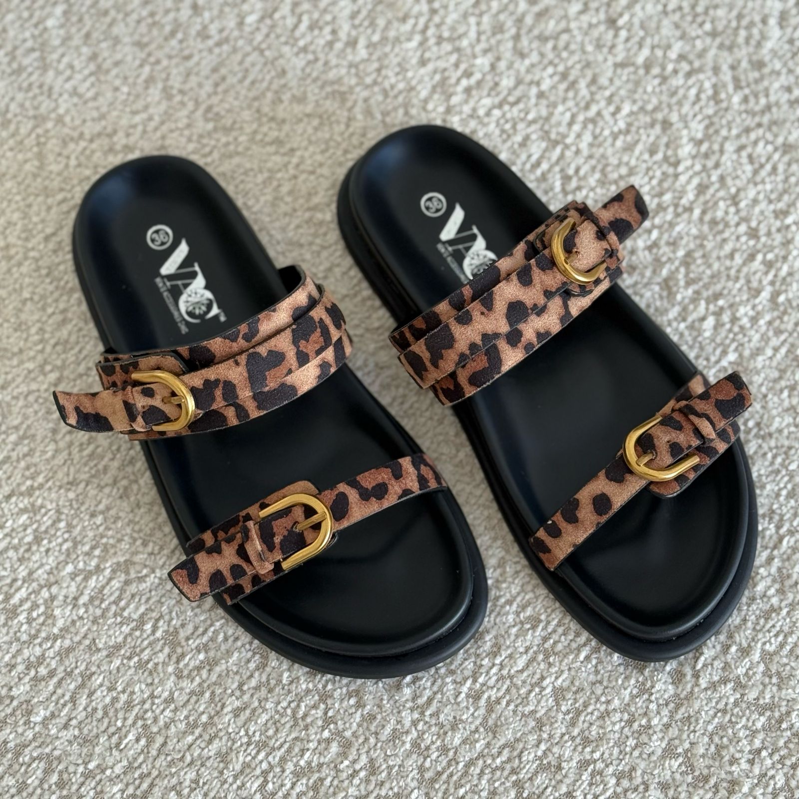 double-strap sandals