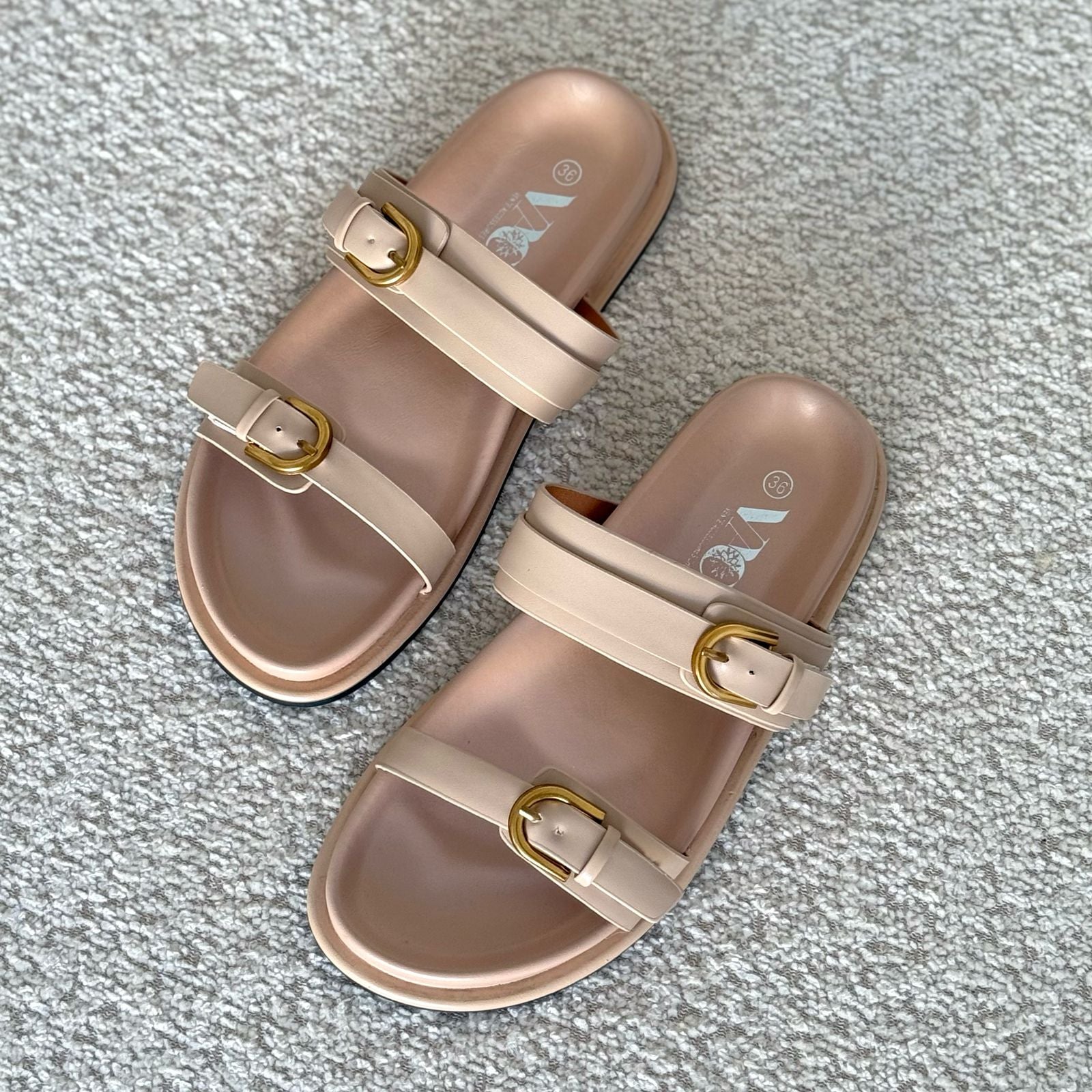 double-strap sandals