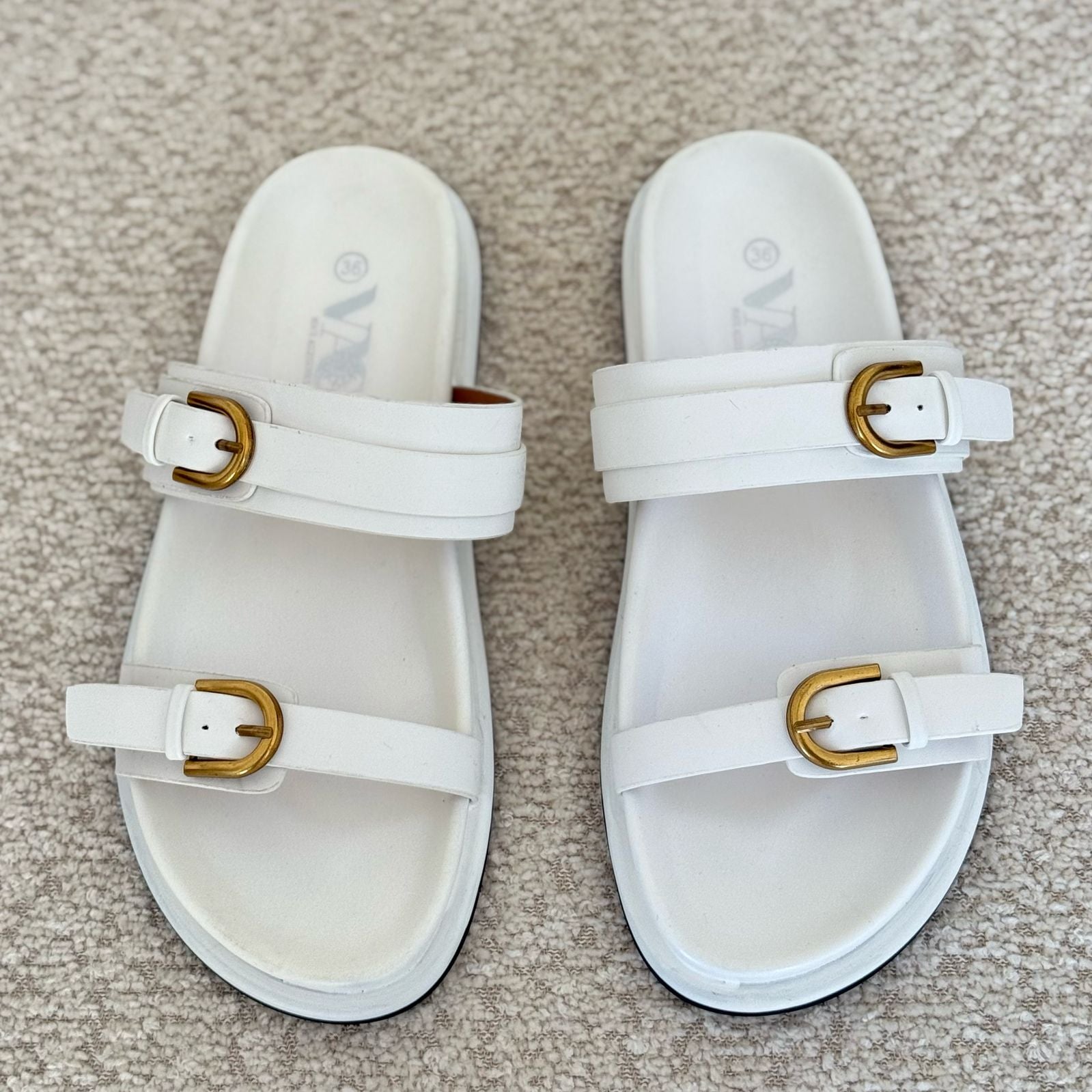 double-strap sandals