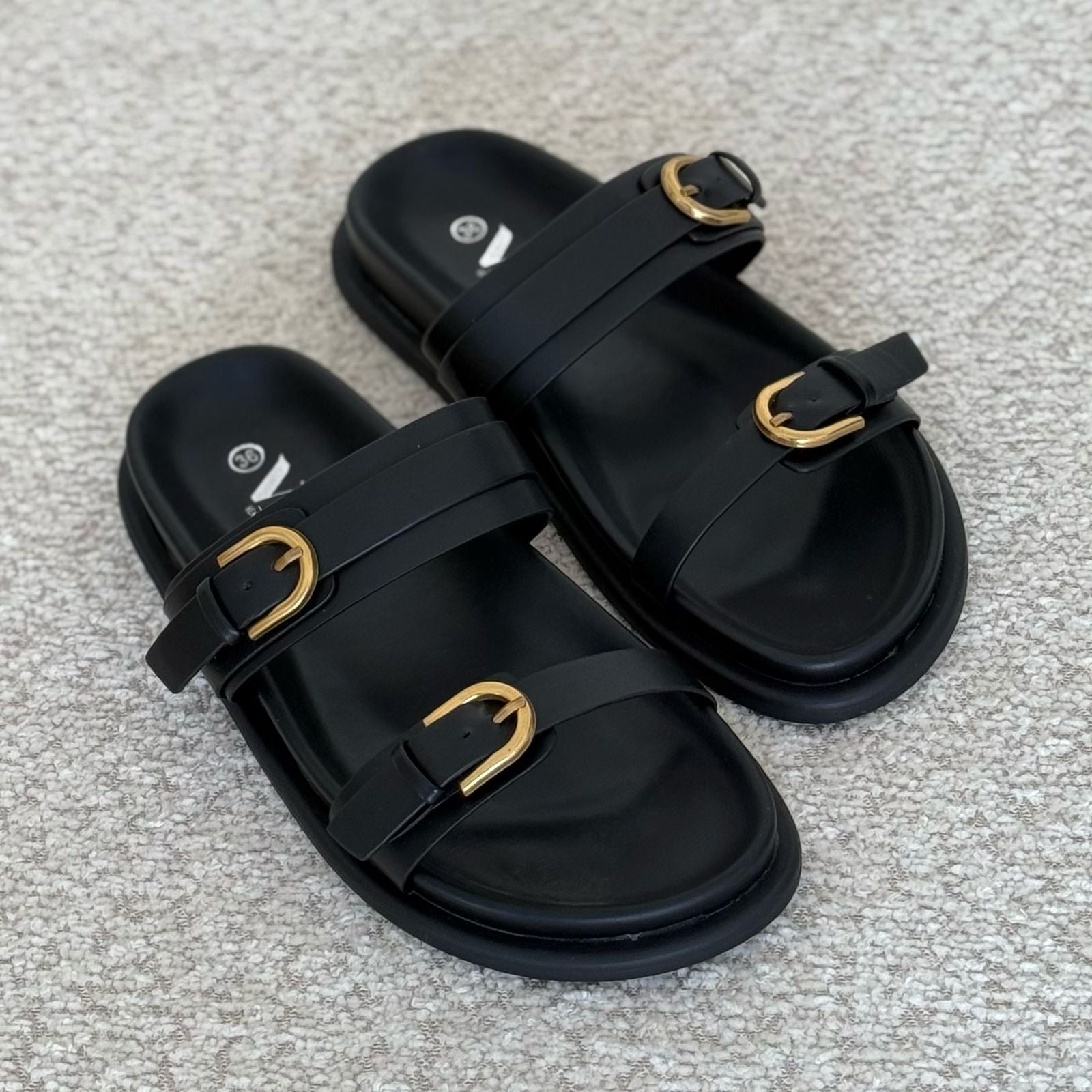 double-strap sandals