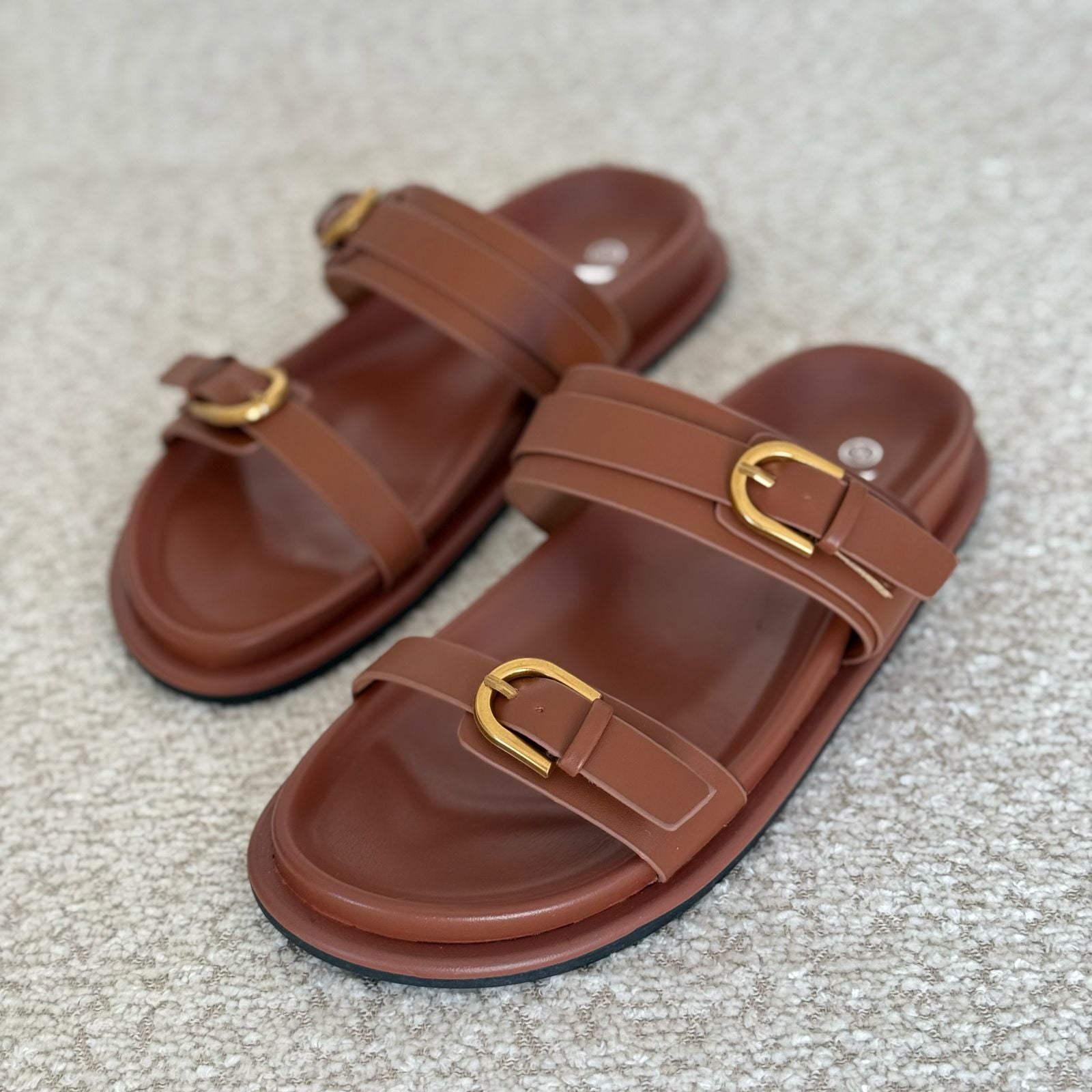 double-strap sandals