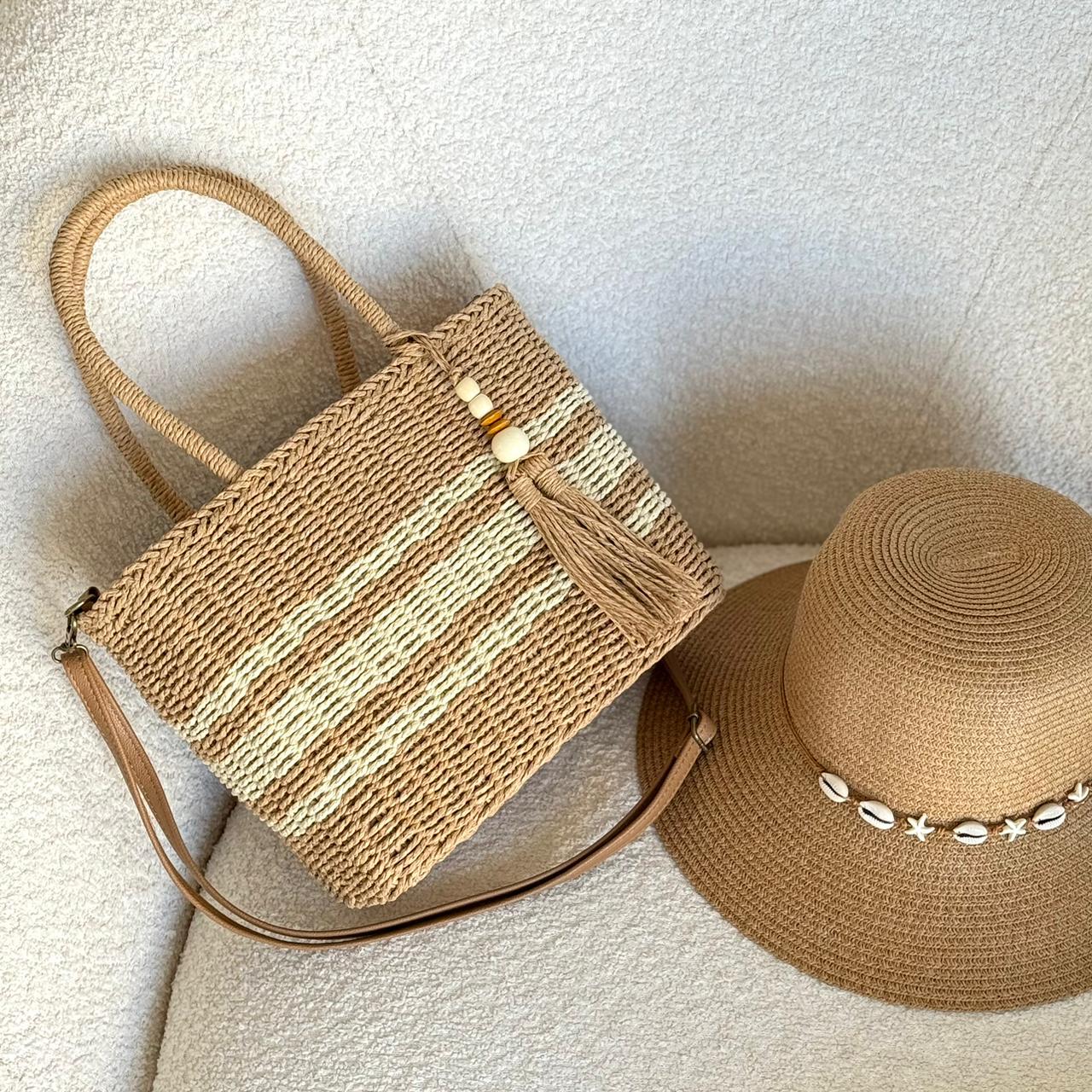 Le Petit Couffin – Straw Shoulder Bag
