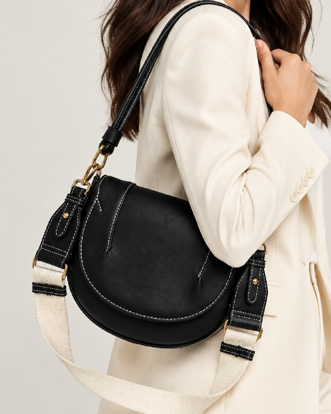 Sac à main  Le Luna Noir