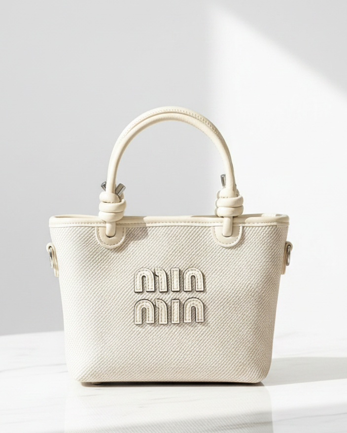 Sac Le Petit Macaron blanc cassé - hkstore