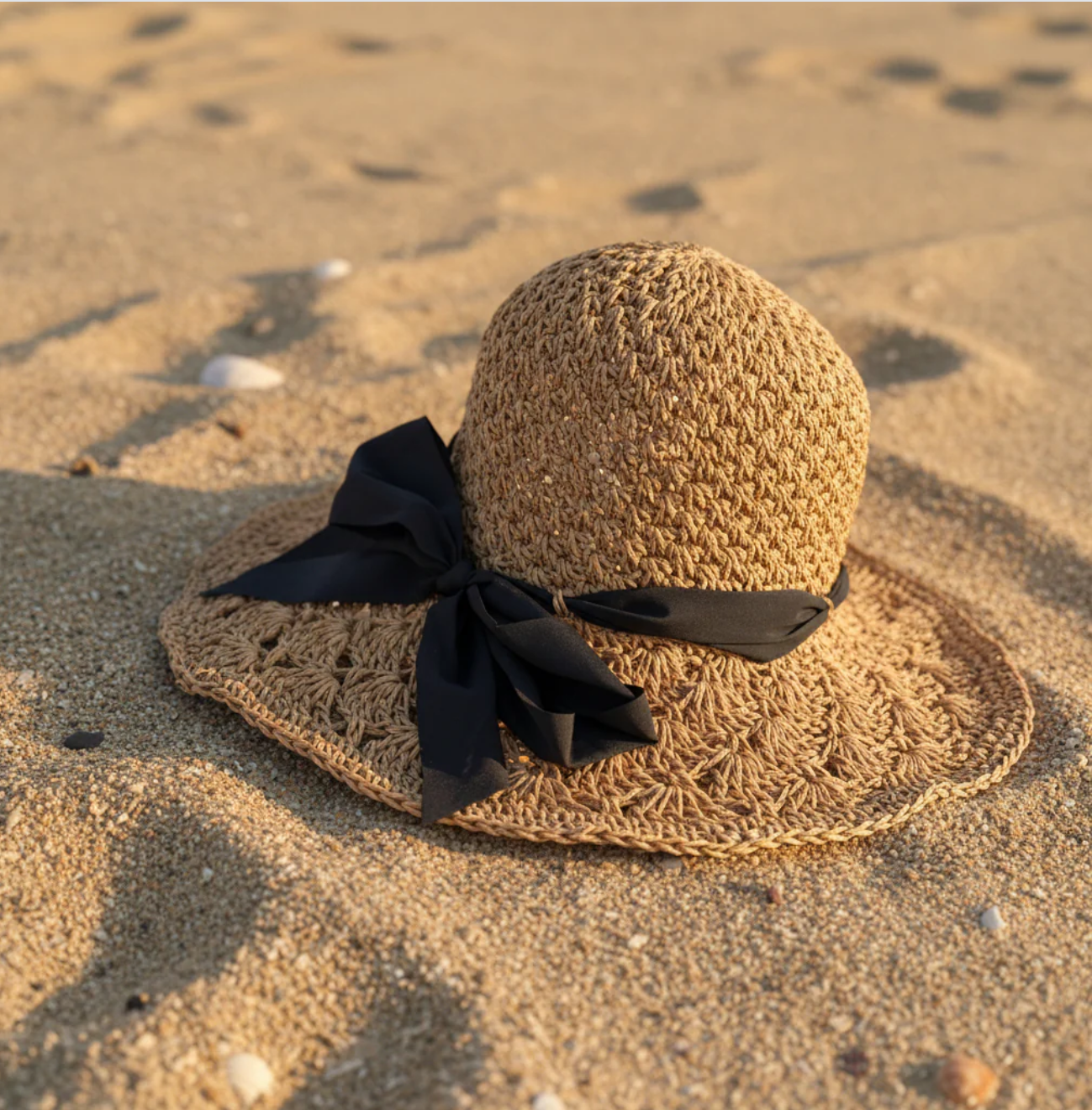 Chapeau noeud Noir