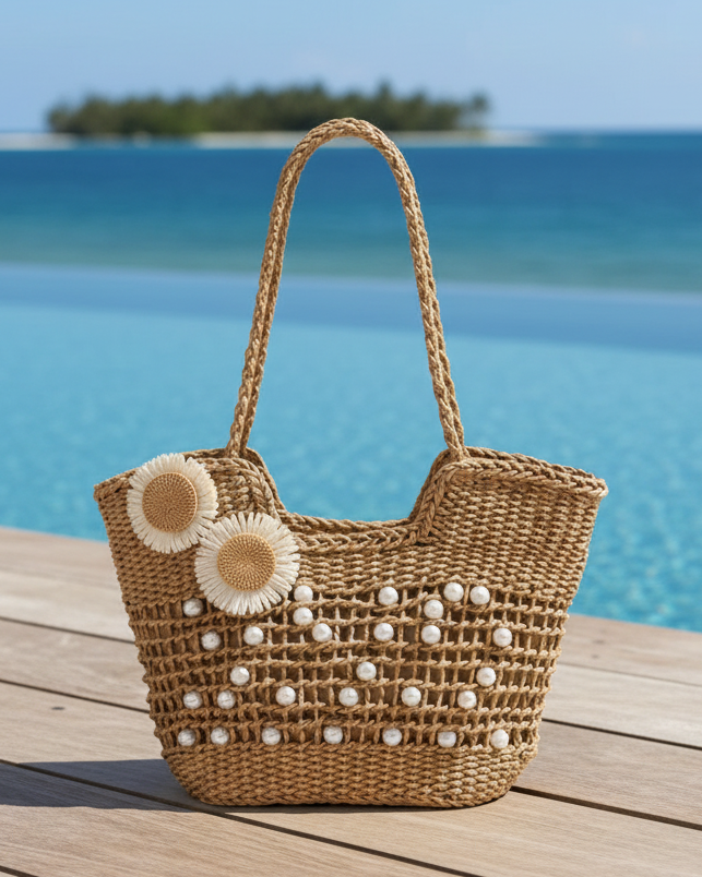 Sac Couffin  Pearls
