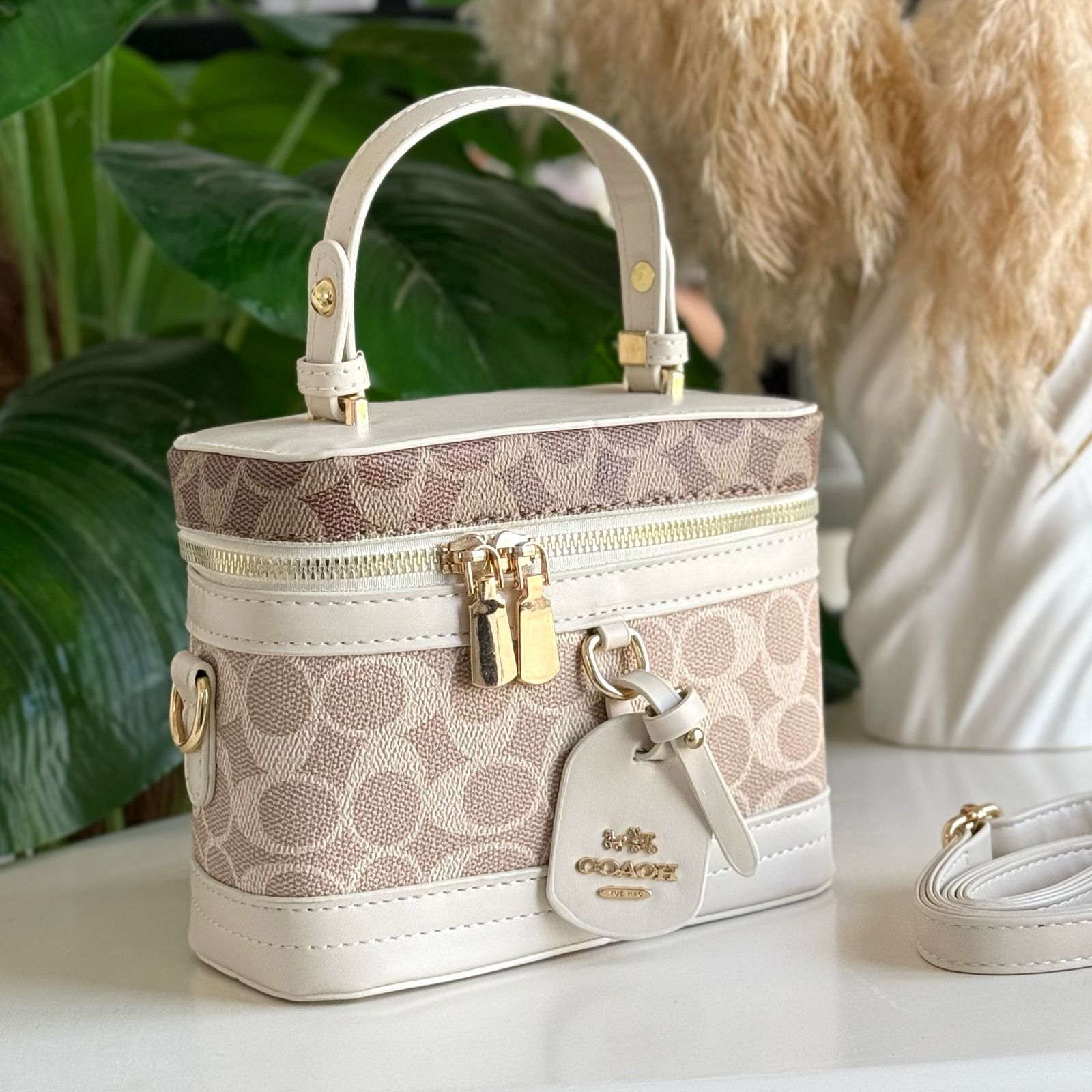 Sac A Bandoulière Beige