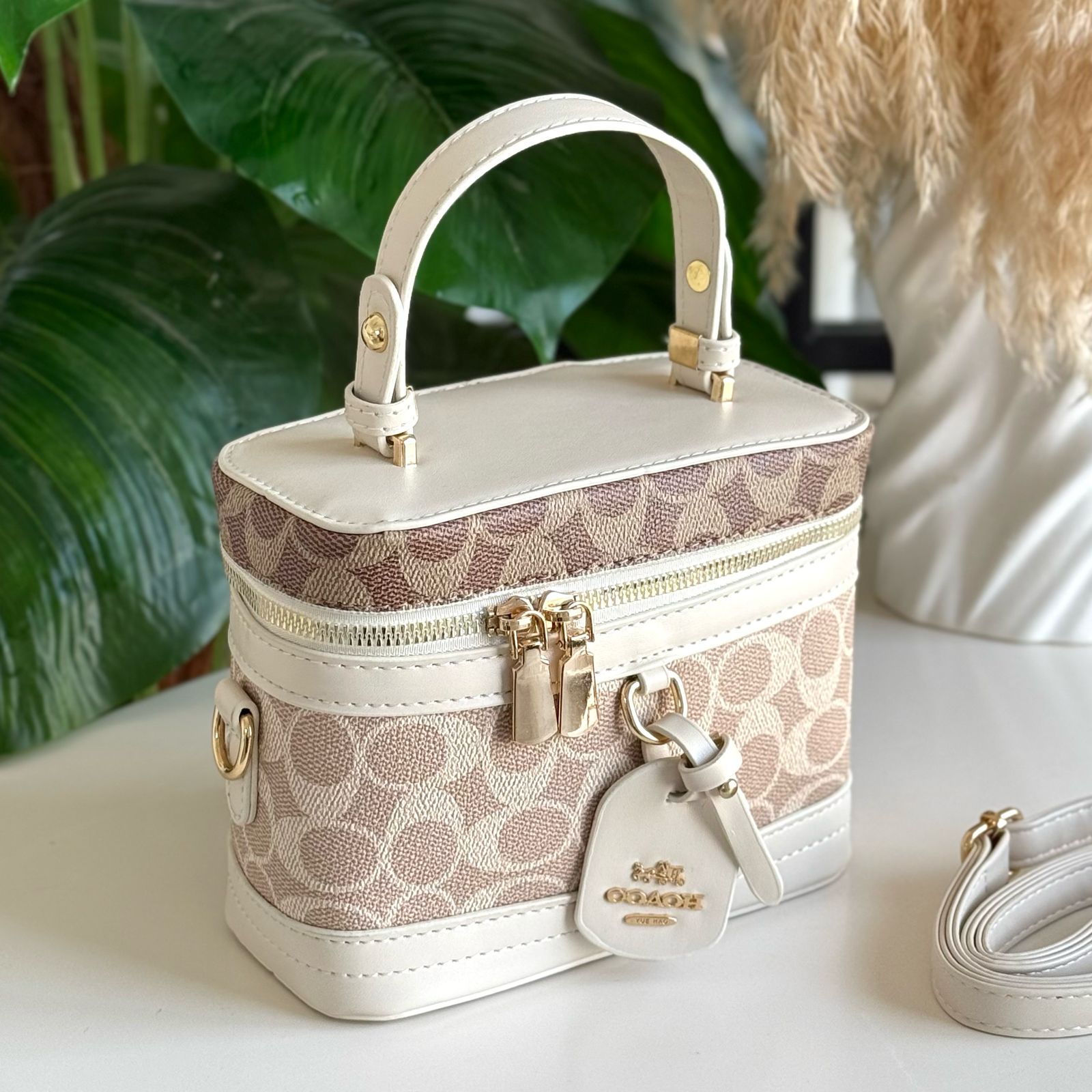 Sac A Bandoulière Beige