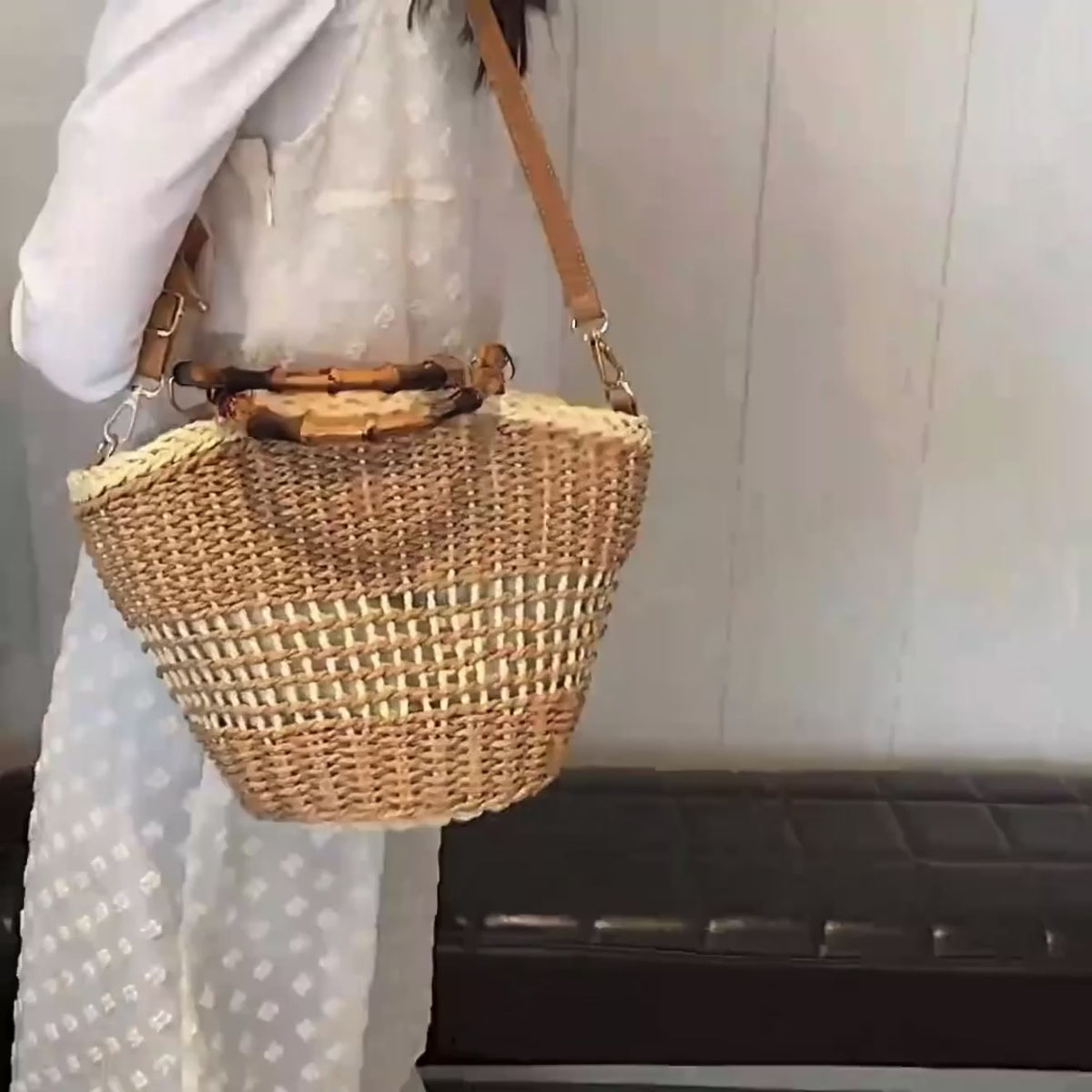 Charger la vidéo : Couffin Refined Weave