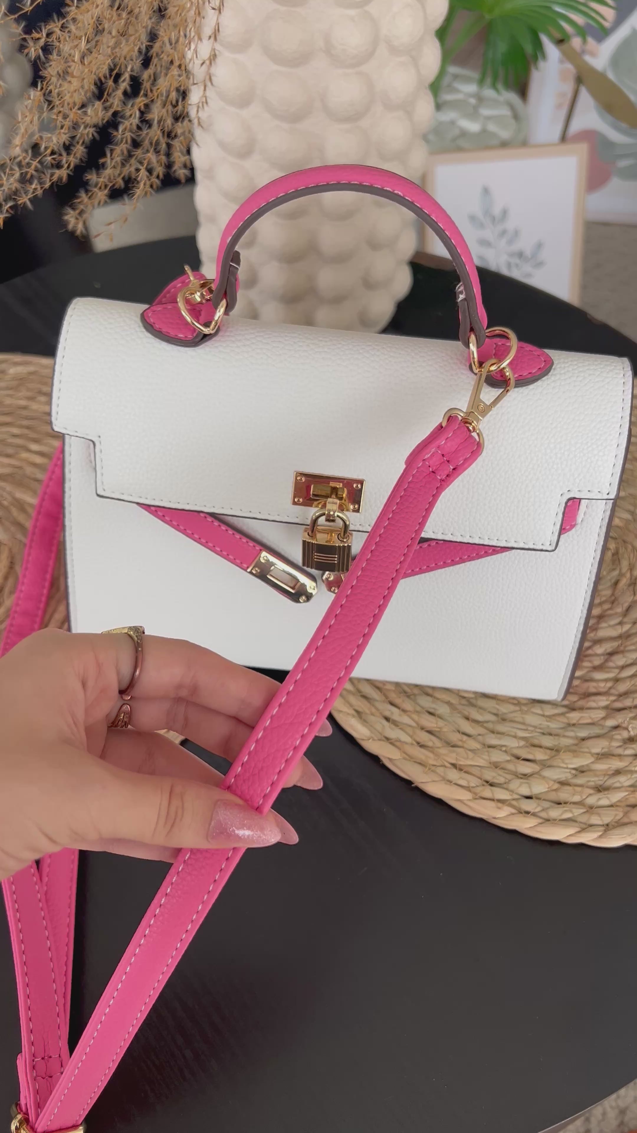 Charger la vidéo : Sac à bandoulière