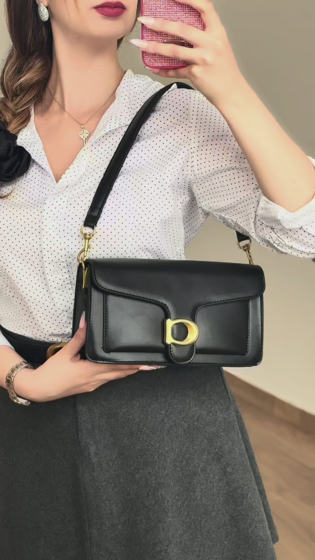 Charger la vidéo : Daily Bag Black